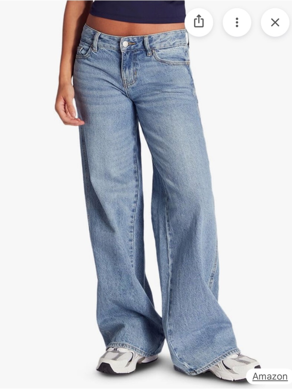 Pacsun Low Rise Wide Leg Jeans